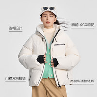 千仞岗 90绒秋冬季新款羽绒服186g女士短款外套户外运动时尚潮流保暖女装防寒服