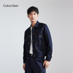 卡尔文·克莱恩 Jeans【简约系列】纯棉美式复古牛仔夹克 5DB-