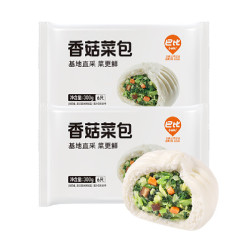 巴比 香菇菜包300g*2包（12只）