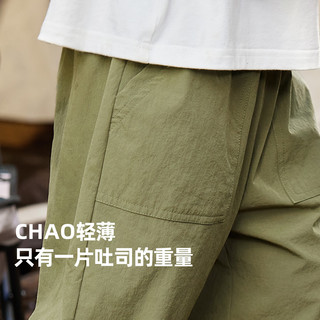 嘟嘟家 儿童长裤 军绿色 110cm