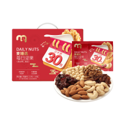 麦臻选 每日坚果 混合坚果仁 750g