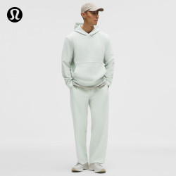 lululemon LM5BL1S Textured Spacer 男士纹理宽松直筒长裤 鹈鹕浅绿 L