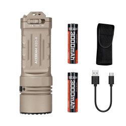 ACEBEAM X20-R战术手电筒强光充电长续航大容量超亮远射户外巡逻