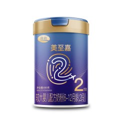益益 美至嘉较大婴儿配方奶粉6-12月龄2段800克罐装