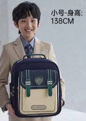 卡拉羊 小学生8维减负云朵书包 CX2262 传奇蓝 小号