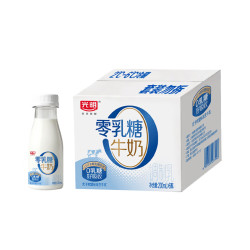 光明 0乳糖牛奶 200ml*6