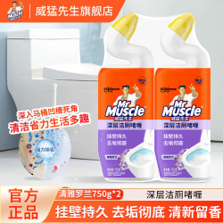 威猛先生 洁厕剂750g大瓶双瓶装家用洁厕灵洁厕液马桶清洁除菌除垢留香 清雅罗兰 750g*