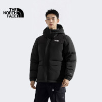 北面 羽绒服男户外防泼保暖鹅绒8GKG 黑色/JK3 M