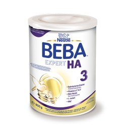 雀巢贝巴 德国雀巢BEBA贝巴HA适度水解婴幼儿低敏奶粉3段800g