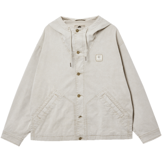 JACK&JONES 226121054 连帽抽绳夹克 米白色 L