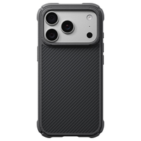 PITAKA 凯夫拉芳纶纤维 黑灰 iPhone18ProMax 手机壳