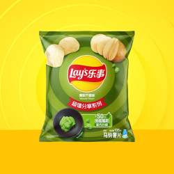乐事 马铃薯片 清新芥香味 135g