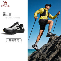 骆驼 夏季透气多地形抓地免系户外越野跑鞋子男 G16S852068T