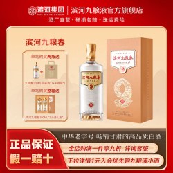 滨河九粮液 滨河九粮春 53%vol 其他香型白酒 500ml
