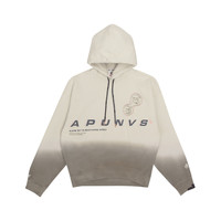 Aape 3845XXH 加绒渐变连帽卫衣 XXS