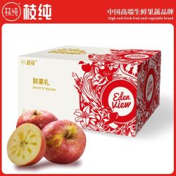 枝纯 大凉山丑苹果 冰糖心苹果 5斤