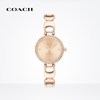 COACH PARK系列日晖纹手链装饰石英女表