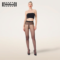 Wolford 沃尔福特2026年新款Luxury 9D 薄透裸感舒适连裤袜17053 黑色 S