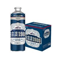 哈尔滨啤酒 哈尔滨1900全麦啤酒1000ml*6瓶 重塑经典全麦酿造整箱啤酒