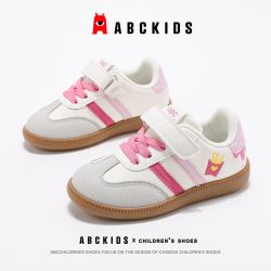 ABCKIDS 儿童板鞋女童潮流百搭运动鞋韩版校园德训鞋2025春季新款
