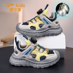 德尔惠 童鞋2026夏季新款儿童防踢防滑耐磨运动凉鞋男女童框子鞋