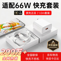 闪星 适配华为充电器原装快充66W/100W/120W荣耀手机充电头Type-C