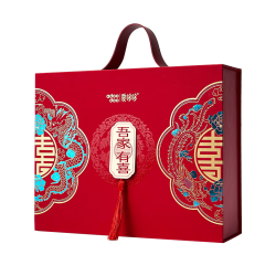 爱哆哆 结婚喜糖成品含糖婚礼订婚专用高级混合糖果喜饼回礼礼盒装伴手礼