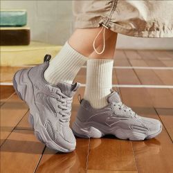 斯凯奇 网面新款女士休闲老爹鞋时尚绑带运动鞋117685