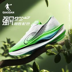 乔丹 强风3.0乔丹QIAODAN马拉松竞速训练跑步鞋男士巭TUBRO减震运动鞋