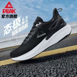 匹克 态极6.0-乘云跑鞋学生体测时尚缓震耐磨透气回弹防滑运动鞋男
