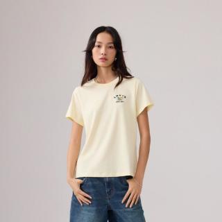 Levi's 李维斯26年秋季新款女士美式复古印花针织休闲短袖T恤