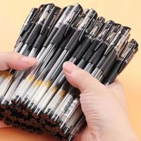 中性笔0.5黑笔办公签字红笔笔芯圆珠笔蓝色水笔学生考试专用批发