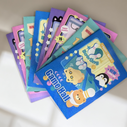 知后文创卡通彩页本