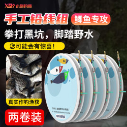 冬钓鲫鱼线组黑坑竞技专用鱼线成品全套尼龙线台钓主线组