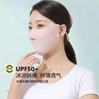 无痕立体冰丝防晒口罩防紫外线口罩时尚冰丝透气薄款冰凉护眼遮阳