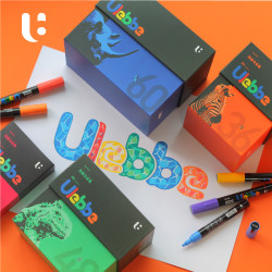 优乐彼 Ulebbe/丙烯马克笔套装 粗杆  DIY手绘利器 套装