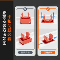 佳帮手 壁挂垃圾桶 带盖锁味 8L