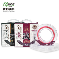 makino/牧野凌波钓线钓具切水快切水耐磨野钓尼龙钓鱼主线鱼线