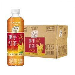 三得利 茶清萃佛手红茶无糖茶饮料 500ml*15瓶