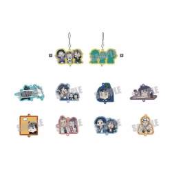 bilibili 哔哩哔哩 罗小黑战记&蓝溪镇 盲盒系列 徽章&杯垫&钥匙扣 端盒 杯垫 夏夜Ver(抱盒7枚)