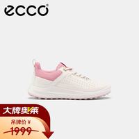 ecco 100423 轻盈高尔夫球鞋 石灰色 38