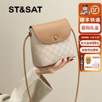 星期六 ST&SAT 高级感女士单肩包斜挎包 随身包包 简约百搭