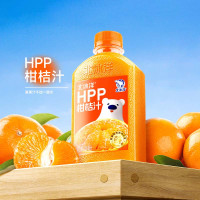 北冰洋 HPP果汁300ml非浓缩还原果汁柑桔汁苹果汁饮料100%纯果汁