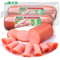 金锣 里昂烤香肠火腿肠  配餐切片餐桌美食煎炸下酒菜食材