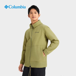Columbia 户外春夏夹克男装运动服上衣皮肤衣防风外套WE1348 327 L