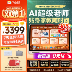 作业帮 T60 13.2英寸AI辅导 8GB+256GB 学习机