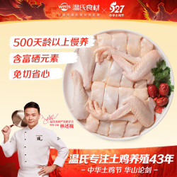 温氏 ENS 温氏 原切老母鸡块1kg（500g*2） 冷冻免切土鸡块散养走地鸡煲汤