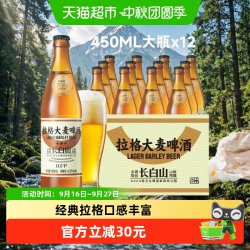 觅刻 精酿拉格啤酒 450ml*12瓶