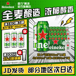 喜力 混装 啤酒套装  听装 500mL