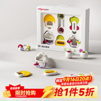 曼龙 宝宝手摇铃新生儿的婴儿玩具百日满月益智牙胶 初生启蒙套盒